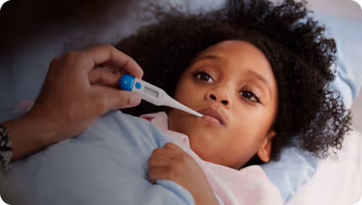 Pediatric visit image